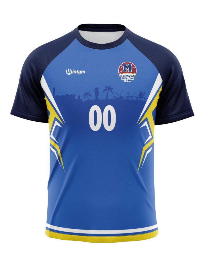 A.E. Minguella - Samarreta d'escalfament