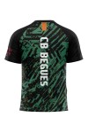 C.B. Begues - Camiseta de calentamiento
