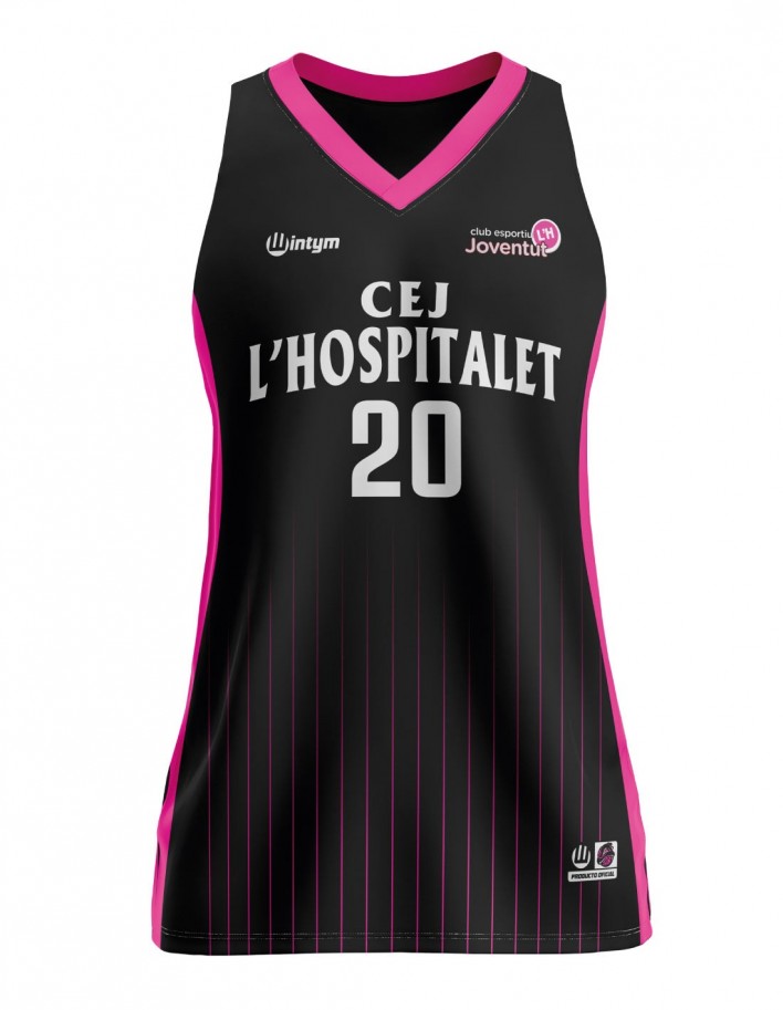 C.E. Joventut L'hospitalet- Camiseta 1a equipación femenina
