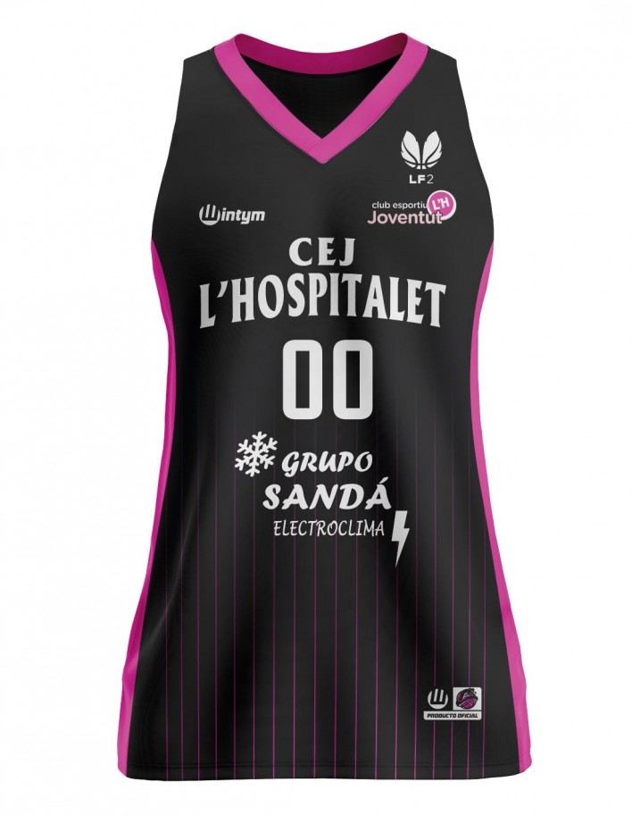C.E. Joventut L'hospitalet- Camiseta 1a equipación SANDÁ