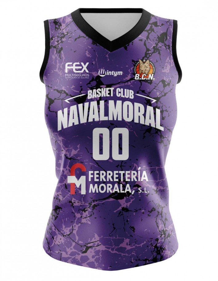 B.C. Navalmoral - Camiseta 2a equipación femenina