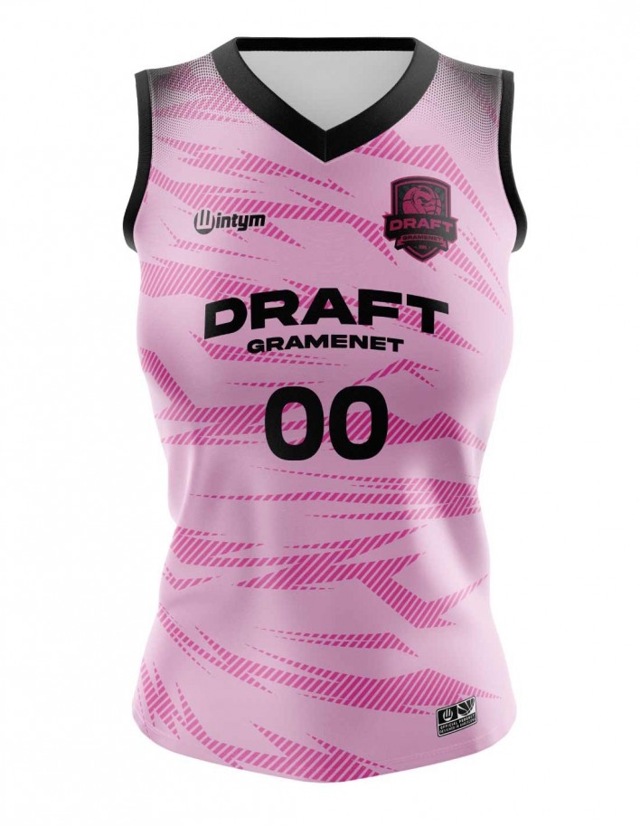 BASQUET DRAFT GRAMENET - Camiseta 2a equipación femenina