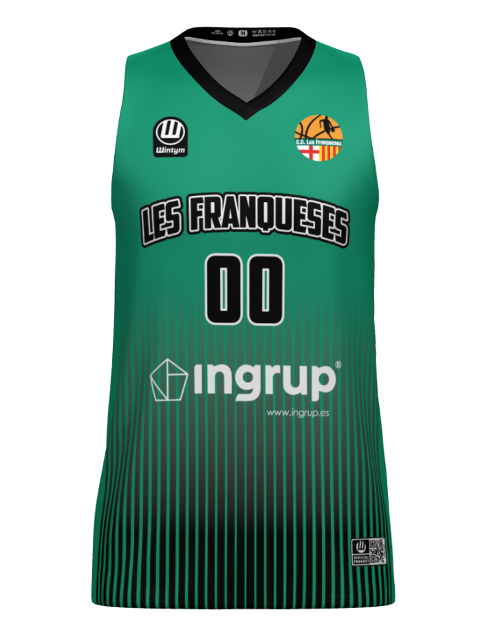 LES FRANQUESES – MEN'S HOME GAME SHIRT (from junior to senior)