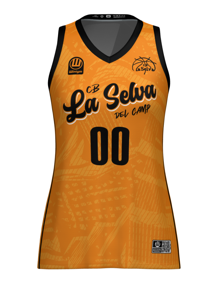 C.B. LA SELVA - Camiseta de juego fem 2A EQ
