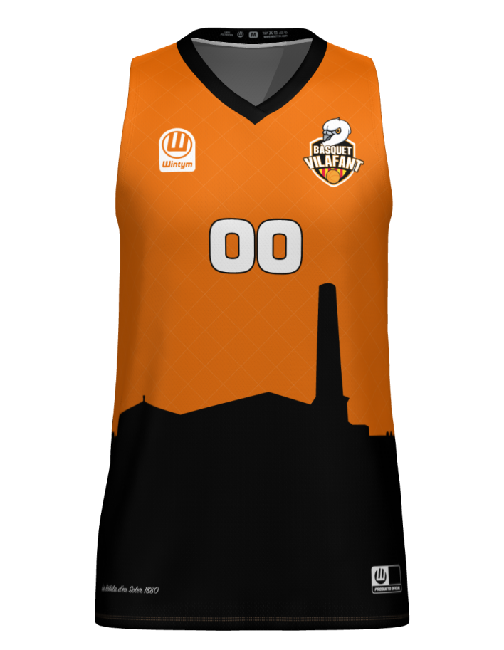C.E. Vilafant - Samarreta d'equipació masculina