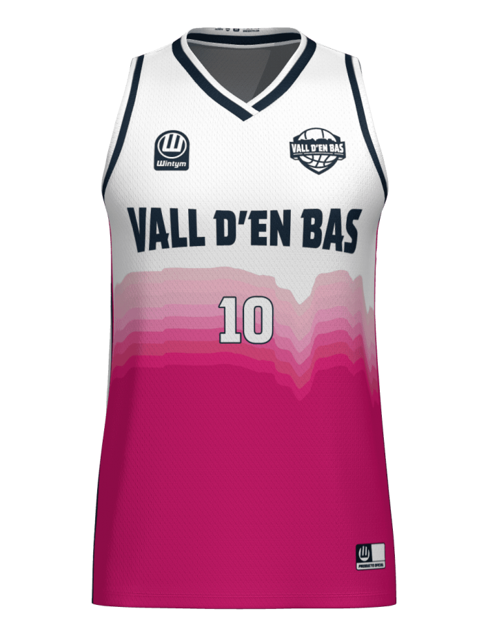 CB LA VALL DEN BAS - Camiseta 2A equipación Senior