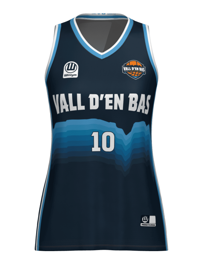 CB LA VALL DEN BAS - Camiseta 1A de juego femenina