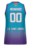 Club Basquetbol Sant Andreu - 2ª Camiseta equipación masculina