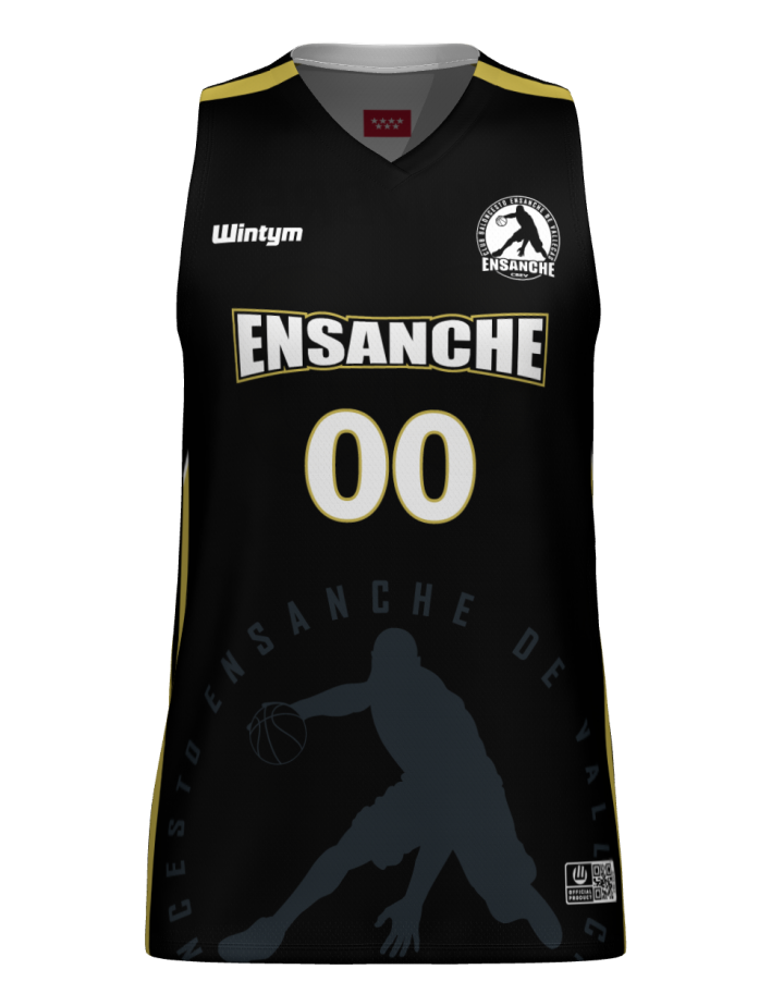 C.B. Ensanche de Vallecas - Samarreta de joc reversible