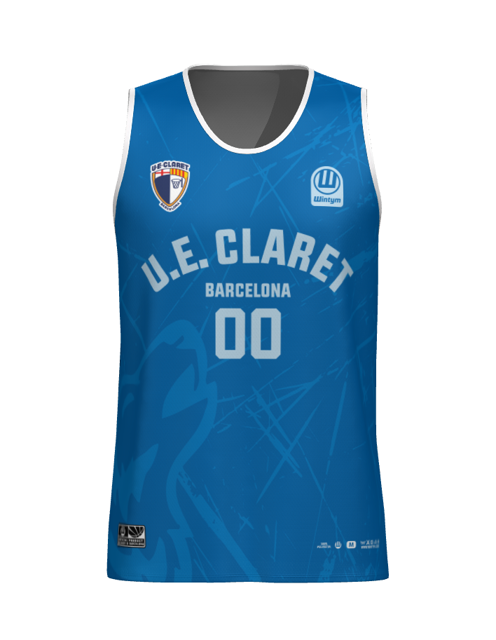 UE CLARET - Camiseta de juego reversible 2A