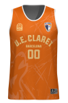 UE CLARET - Camiseta de juego reversible 2A