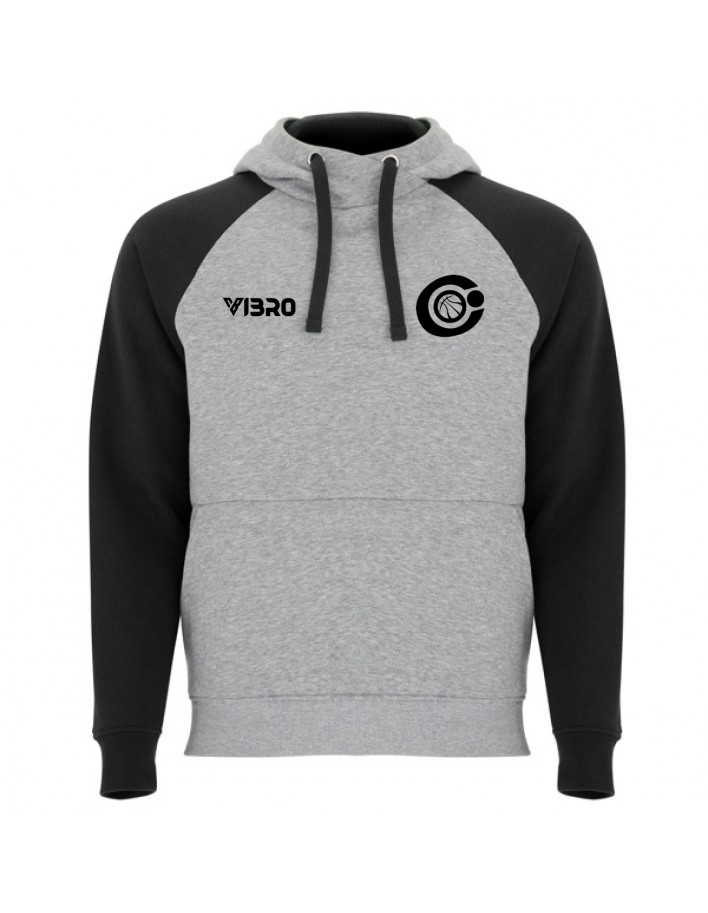 EL CÍRCOL - Sudadera gris con mangas negras