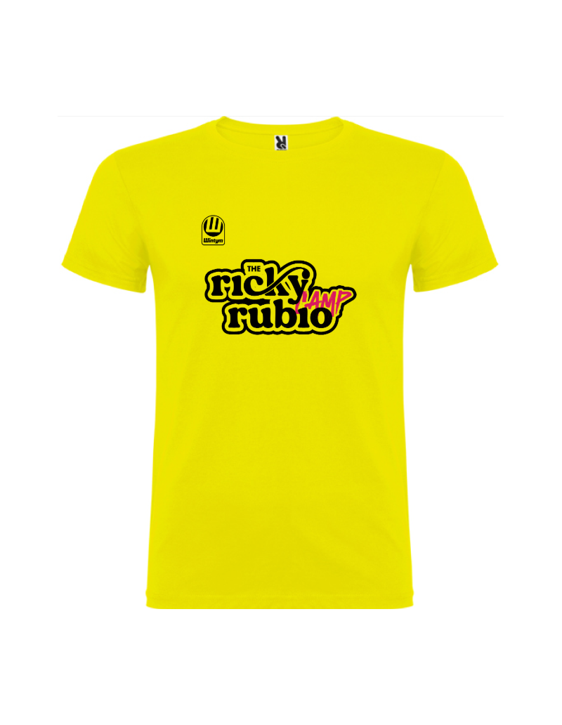 RICKY RUBIO - CAMPUS PLAYER YELLOW T-SHIRT
