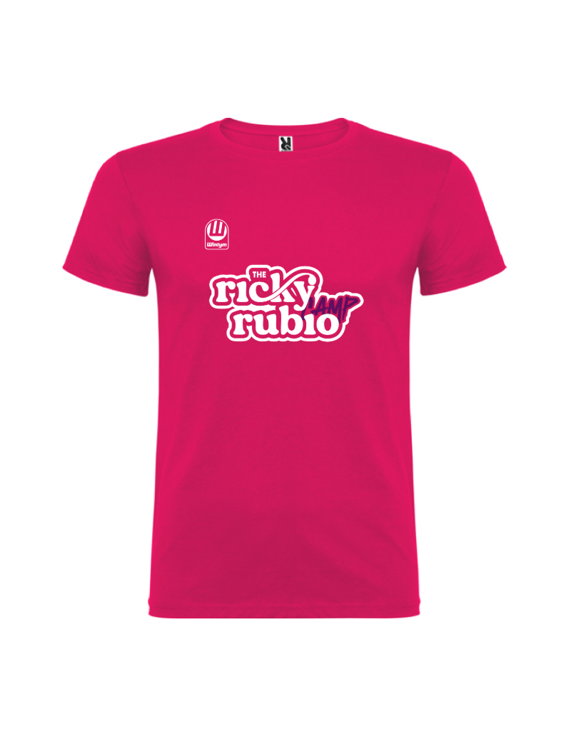 RICKY RUBIO- Samarreta CAMPUS JUGADOR ROSA