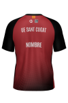 TENIS TAULA UESC SANT CUGAT - Warm Up T-shirt 1A ROJA SANT CUGAT CREIX