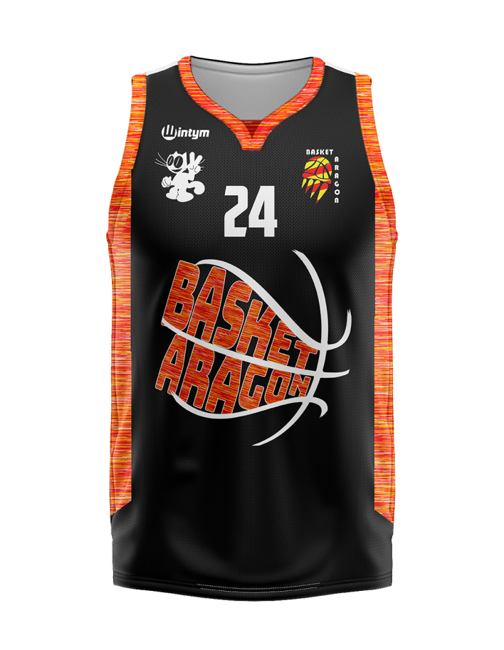Basket Aragón - Samarreta 2a equipació unisex