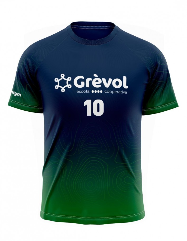 Escola Grèvol - Camiseta de recambio futbol