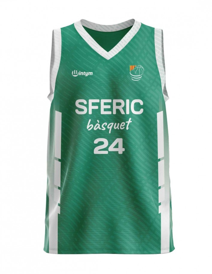 C.E. Sferic Bàsquet - Men's Home Jersey 2a