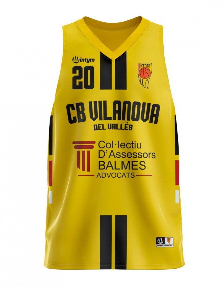 C.B. Vilanova del Vallès - Samarreta 2a equipación masculina