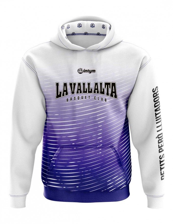 Sudadera Negra Sudadera Blanca Sublimada Suya De 100 Poliéster Con